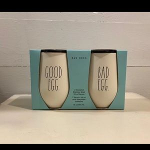 Rae Dunn Insulated Wine Glasses